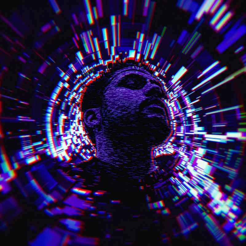 Yeat PFP avatar with glitch chaos identity and strong presence