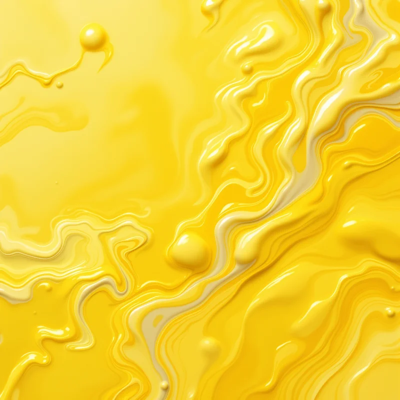 Acrylic Swirl Yellow Background