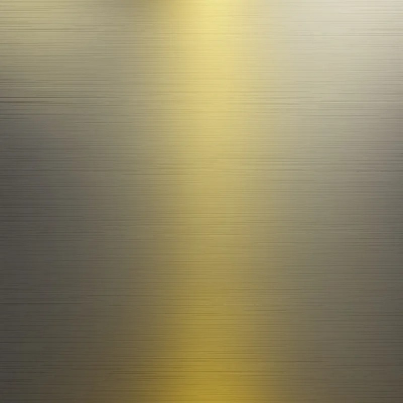 Brushed Metal Yellow Background