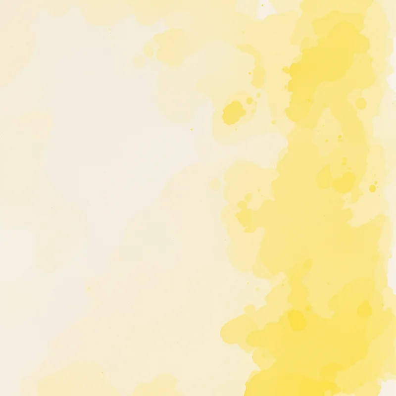 Watercolor Wash Yellow Background