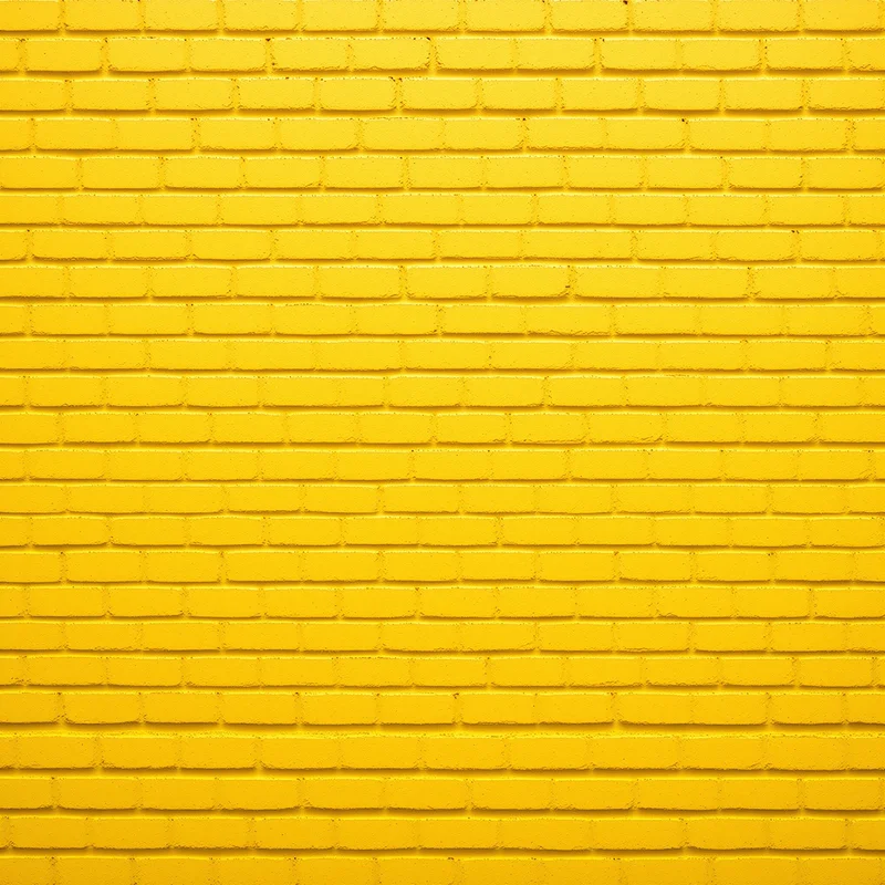 Yellow Brick Wall Background