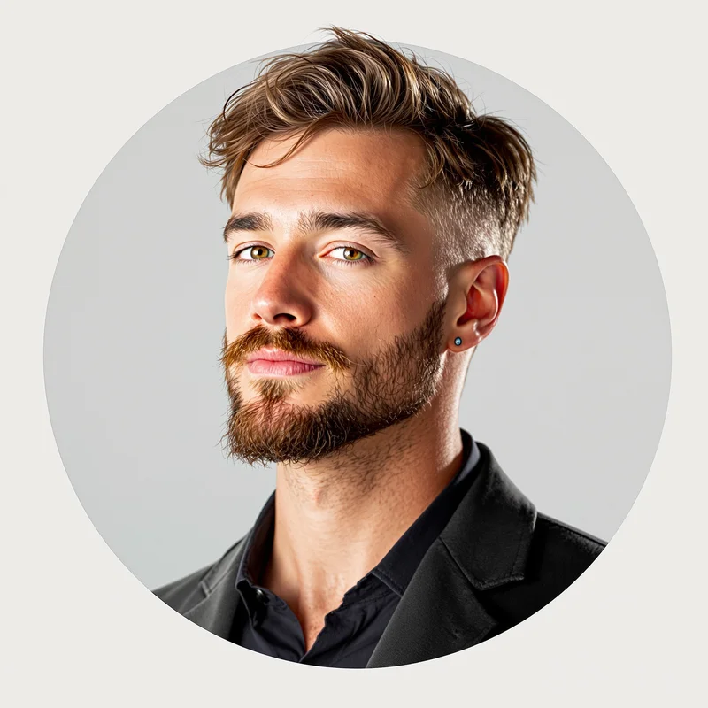 YouTube avatar portrait optimized for creator identity