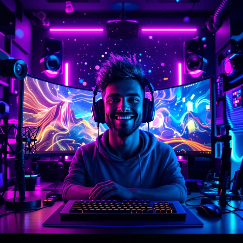 Streamer YouTube PFP.