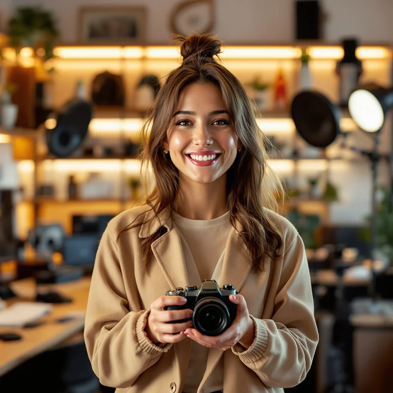 Vlogger YouTube PFP.