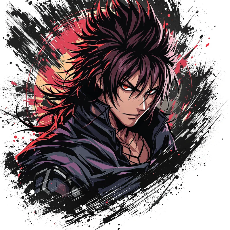 Midnight Guardian Yuta PFP high contrast anime avatar portrait