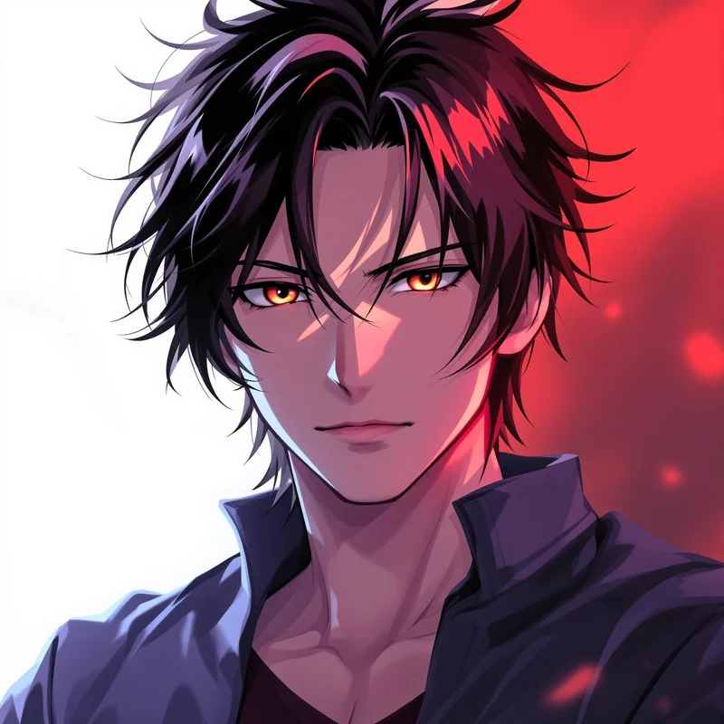 Radiant Swordsman Yuta PFP clean background anime avatar