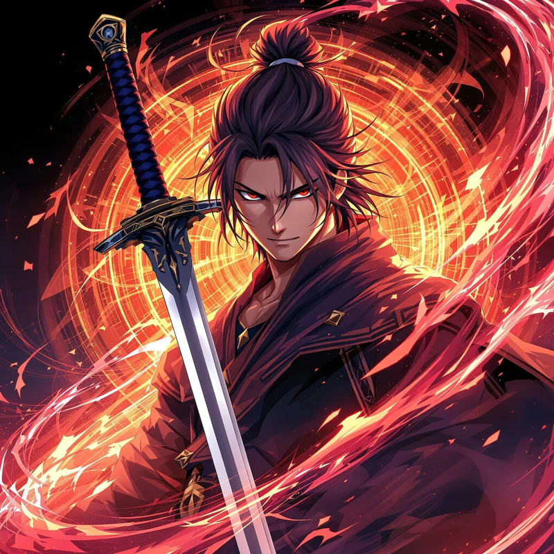 Resolute Balance Yuta PFP anime avatar portrait