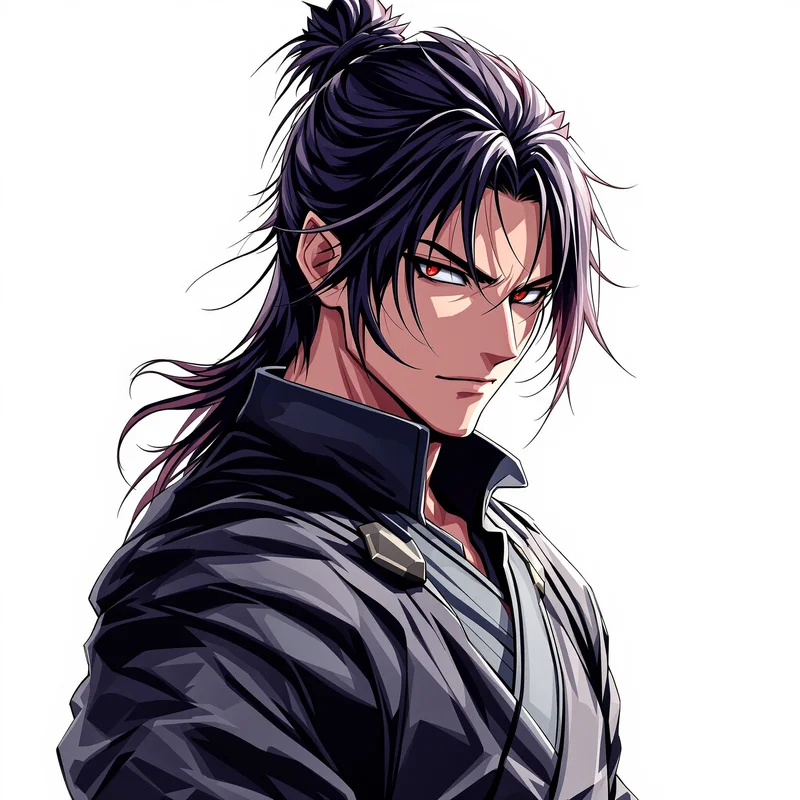 Resolute Edge Yuta PFP clean background anime avatar