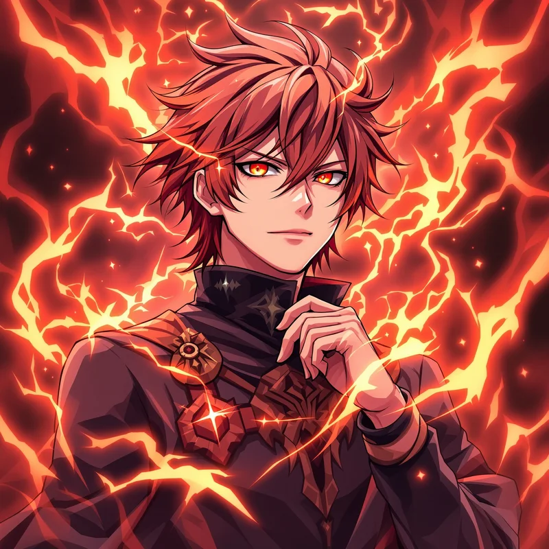 Resolute Resolve Yuta PFP centered anime avatar portrait