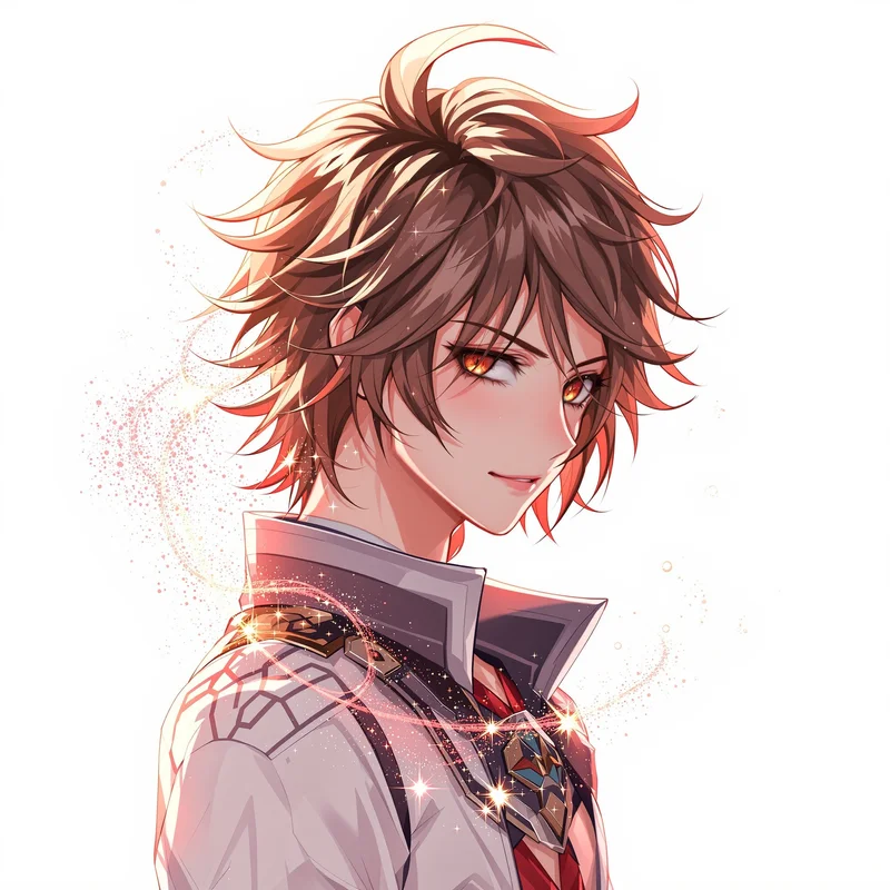 Serene Conviction Yuta PFP centered anime avatar portrait