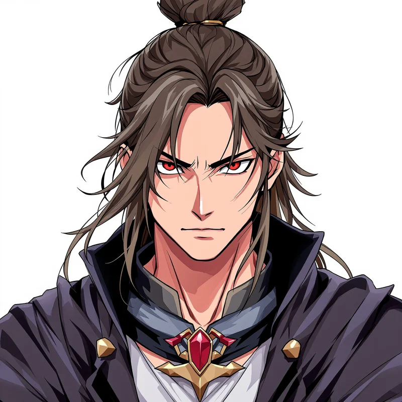 Serene Watcher Yuta PFP clean background anime avatar