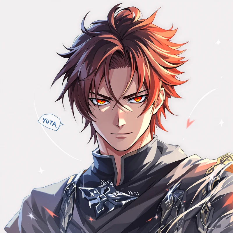 Silent Legacy Yuta PFP square anime avatar portrait