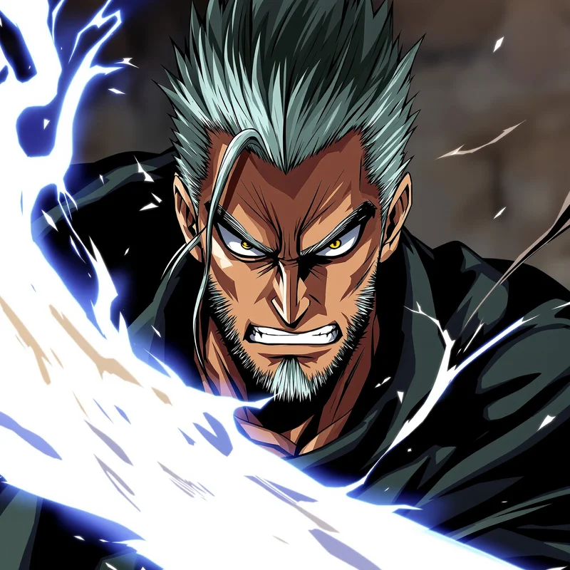 Ocean Duelist Zoro PFP anime avatar portrait of Roronoa Zoro designed for profile picture clarity