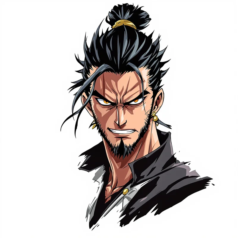 Steel Spirit Zoro PFP anime avatar portrait of Roronoa Zoro designed for profile picture clarity